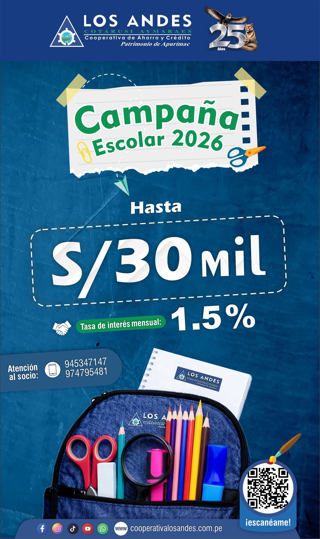 Campaña Escolar 2026