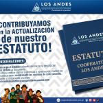 Actualización de nuestro estatuto de la Cooperativa Los Andes