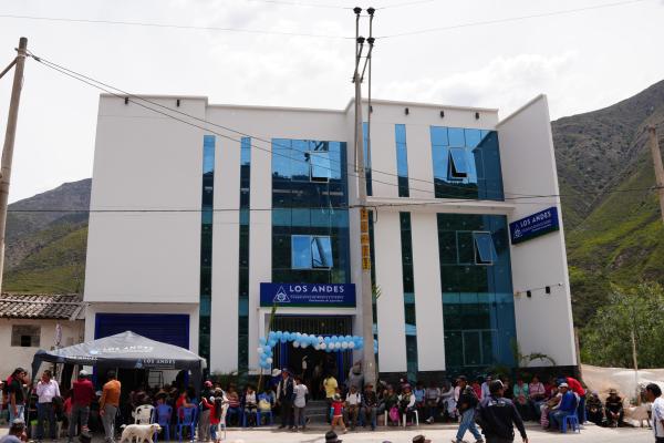 INAUGURACIÓN DEL LOCAL DE LA COOPAC LOS ANDES - OFICINA SOCCO